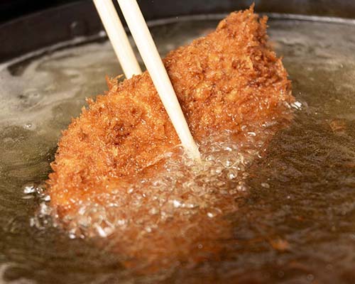 揚げ方へのこだわり
