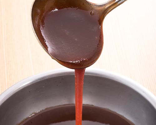 ソースへのこだわり