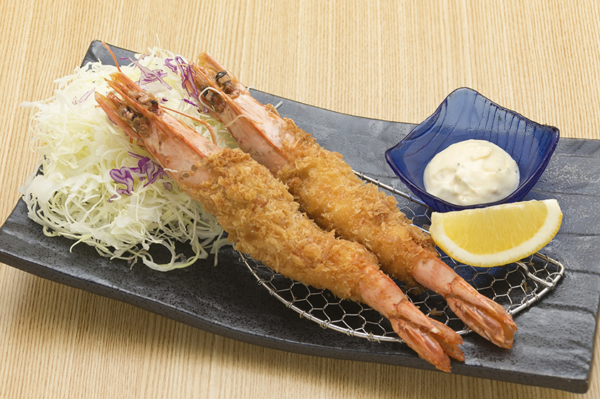 ジャンボ海老フライ定食